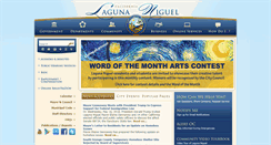 Desktop Screenshot of cityoflagunaniguel.org